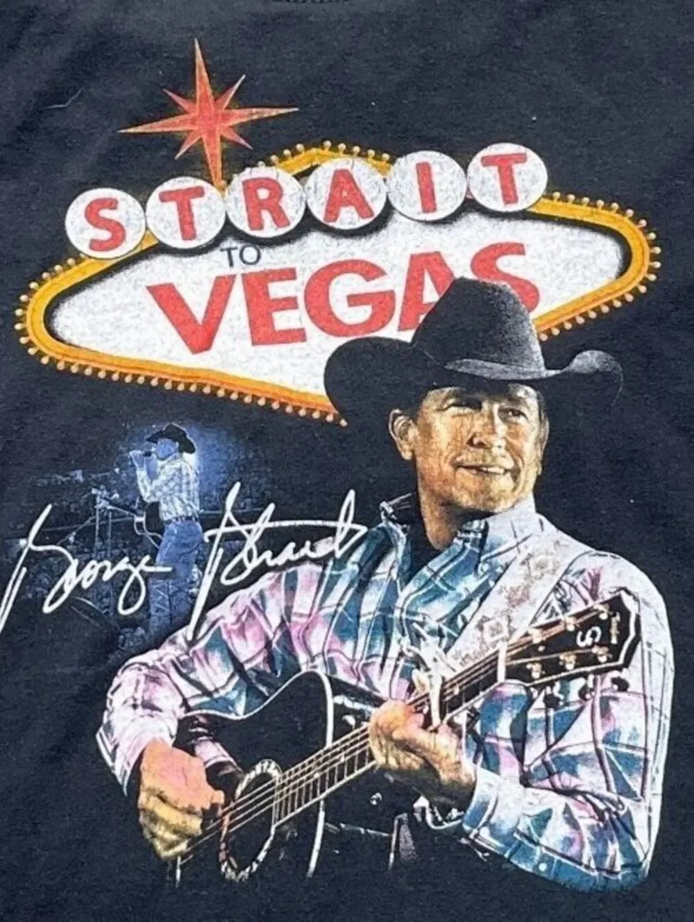 George Strait Preowned Small T-shirt